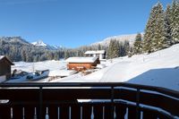 Westbalkon im Winter